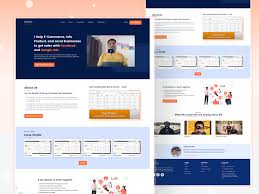 digital marketing landing page