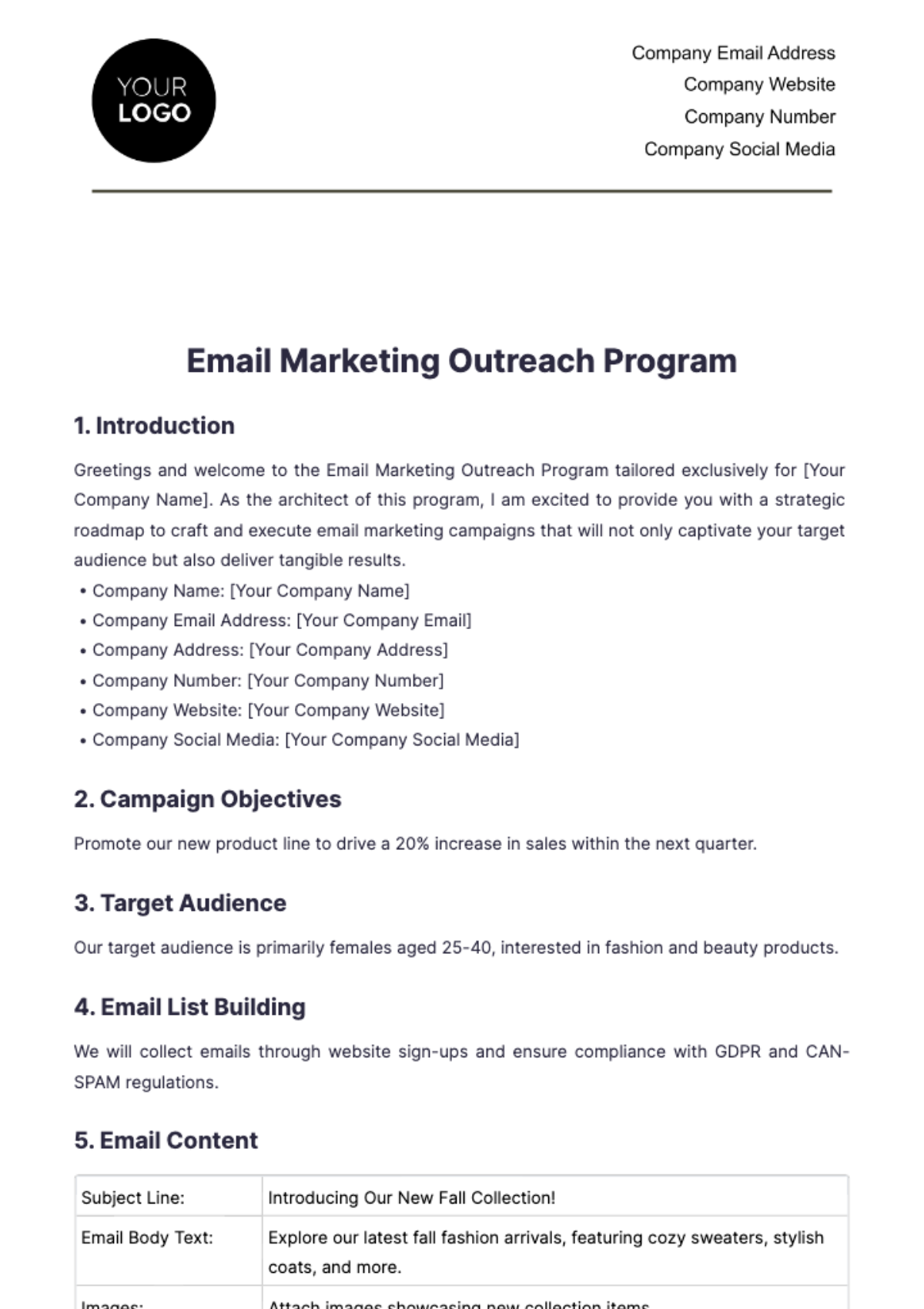 outreach email marketing